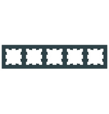 Рамка на 5 постов Schneider Electric AtlasDesign ATN000805 Изумруд - ATN000805