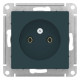 Розетка без заземления без шторок Schneider Electric AtlasDesign ATN000841 Изумруд - ATN000841