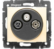 Valena - Розетка TV-RD-SAT-концевая 2400MHz, < 10 дБ, сл.кость (инд. упаковка)