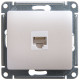 Розетка компьютерная Schneider Electric Glossa GSL000681K Перламутр - GSL000681K