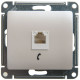 Розетка телефонная Schneider Electric Glossa GSL000681T Перламутр - GSL000681T