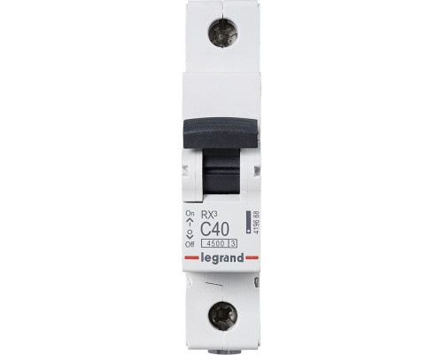 Авт. выкл. Legrand RX3 1P C 40A 4,5кА 1M