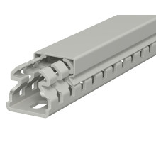 Перфокороб 25 x 25 мм , органайзер для шкафов, LKV 2502 (глубина х ширина крышки), L=2000мм, RAL 703