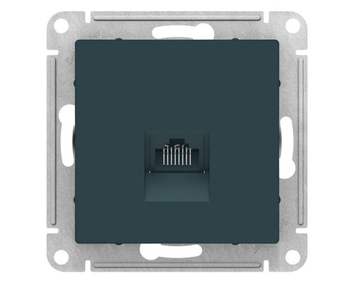 Розетка компьютерная Schneider Electric AtlasDesign ATN000883 Изумруд - ATN000883