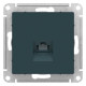 Розетка компьютерная Schneider Electric AtlasDesign ATN000883 Изумруд - ATN000883