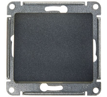 Выключатель 1-клавишный Schneider Electric Glossa GSL000711 Антрацит - GSL000711