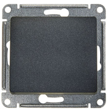 Выключатель 1-клавишный Schneider Electric Glossa GSL000711 Антрацит - GSL000711