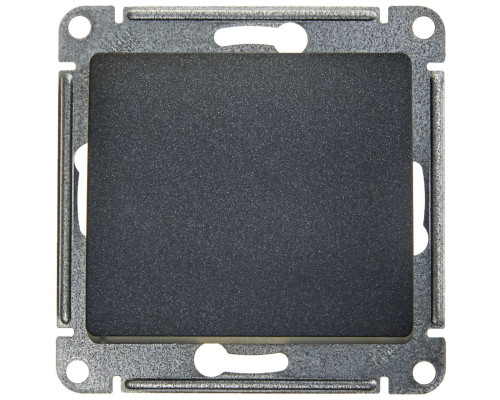 Выключатель 1-клавишный Schneider Electric Glossa GSL000711 Антрацит - GSL000711