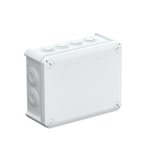 Коробка распред. T 160 без клемм, IP66, 190х150х77мм, 7хМ25, 5хМ32, серый, полипроп. армир.стекловол | арт.2007093
