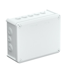 Коробка распред. T 250 без клемм, IP66, 240x190x95мм, 9хМ25, 7хМ32, серый, полипроп. армир.стекловол | арт.2007109