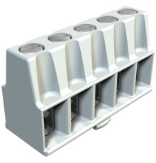 Клемная колодка KL-T 02-06 для коробок Т60, B9, 5х1,5...6мм², 400V, серый, полиамид | арт.2016185