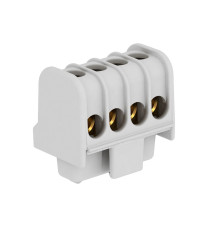 Клемная колодка KL-T 06-16 для коробок Т100-350, 4х6...16мм², 400V, серый, полиамид | арт.2016190