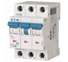 Авт. выключатель PL7-C20/3, 3P, 20A, хар-ка C, 10kA, 3M