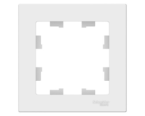 Рамка на 1 пост Schneider Electric AtlasDesign ATN000101 Белый - ATN000101