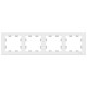 Рамка на 4 поста Schneider Electric AtlasDesign ATN000104 Белый - ATN000104