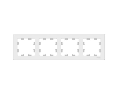 Рамка на 4 поста Schneider Electric AtlasDesign ATN000104 Белый - ATN000104