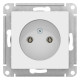 Розетка без заземления без шторок Schneider Electric AtlasDesign ATN000141 Белый - ATN000141
