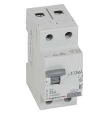 УЗО Legrand RХ3 2P 25A 100mA 10kA 2M тип АC