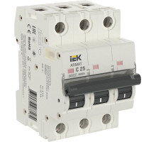 ARMAT Автоматический выключатель M06N 3P C 25А IEK - AR-M06N-3-C025