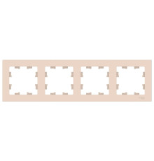Рамка на 4 поста Schneider Electric AtlasDesign ATN000204 Бежевый - ATN000204