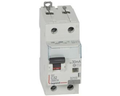 DX3 1P+N 32A тип С 30mA 6kA 2M Дифф. авт. выкл.
