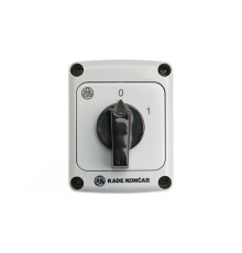 Переключатель PNBS 16 10, 3P, 20A, тип 0-1, 7.5kW(400VAC по АС-23), черная рукоятка, в корпусе IP65 | арт.EAC602466R