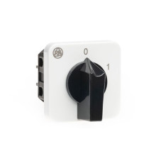 Переключатель BS 16 10 U, 3P, 20A, тип 0-1 (60°), 3NO на 1, 7.5kW(400VAC по АС-23), на дверь, фронт IP40 | арт.EAC602361R