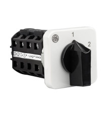 Переключатель BS 16 87 U, 2P, 20A, тип 1-2-3-4, 2NO на 1_4, на дверь, фронт IP40 | арт.EAC631275