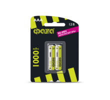 AAA 2шт 1000mAh NI-MH предзаряженные BL-2 ФАZА