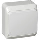 Переключатель 1-клавишный Schneider Electric Этюд BA10-004B Белый - BA10-004B