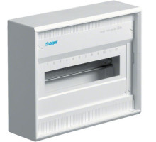 Щит наружный 12 мест, без дверцы (245х305х96,5), Class II, IP 30// Hager - Volta (Цвет - Белый)
