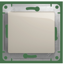 Переключатель перекрестный 1-клавишный Schneider Electric Glossa GSL000971 Молочный - GSL000971