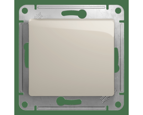 Переключатель перекрестный 1-клавишный Schneider Electric Glossa GSL000971 Молочный - GSL000971