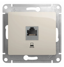 Розетка компьютерная Schneider Electric Glossa GSL000981K Молочный - GSL000981K