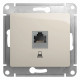 Розетка компьютерная Schneider Electric Glossa GSL000981K Молочный - GSL000981K