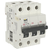 ARMAT Автоматический выключатель M06N 3P C 16А IEK - AR-M06N-3-C016