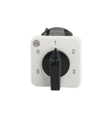 Переключатель BS 16 85 U, 1P, 20A, тип 1-2-3-4-5-6, 1NO на 1_6, на дверь, фронт IP40 | арт.EAC607884