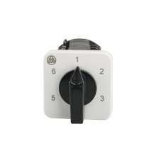 Переключатель BS 16 89 U, 2P, 20A, тип 1-2-3-4-5-6, 2NO на 1_6, на дверь, фронт IP40 | арт.EAC609591