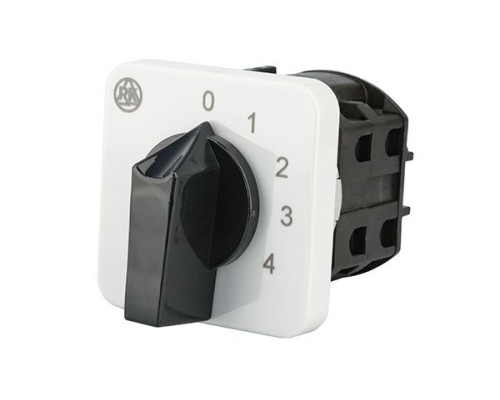 Переключатель BS 16 109 U, 2P, 20A, тип 0-1-2-3-4, 2NO на 1_4, на дверь, фронт IP40 | арт.EAC602436R