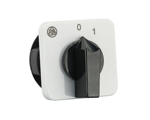 Переключатель BS 16 01 U, 1P, 20A, тип 0←1, 1NO на 1, на дверь, фронт IP40 | арт.EAC610581