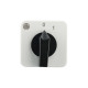 Переключатель BS 16 02 U, 2P, 20A, тип 0←1, 2NO на 1, на дверь, фронт IP40 | арт.EAC610582