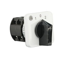 Переключатель BS 16 202 U, 2P, 20A, тип 1→0←2, 2NO на 1_2, на дверь, фронт IP40 | арт.EAC609574R