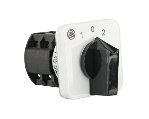 Переключатель BS 16 203 U, 3P, 20A, тип 1→0←2, 3NO на 1_2, на дверь, фронт IP40 | арт.EAC610586