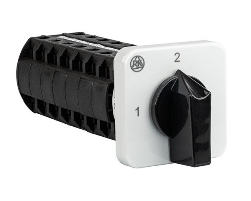 Переключатель BS 16 70 U, 5P, 20A, тип 1-2 (90°), 5NO на 1_2, на дверь, фронт IP40 | арт.EAC602504R