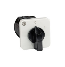 Переключатель BS 16 99 U, 5P, 20A, тип 0-1 (60°), 5NO на 1, 7.5kW(400VAC по АС-23), на дверь, фронт IP40 | арт.EAC610629