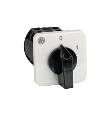 Переключатель BS 16 37 U, 7P, 20A, тип 0-1 (60°), 7NO на 1, 7.5kW(400VAC по АС-23), на дверь, фронт IP40 | арт.EAC610630