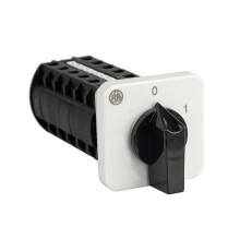 Переключатель BS 16 39 U, 9P, 20A, тип 0-1 (60°), 9NO на 1, 7.5kW(400VAC по АС-23), на дверь, фронт IP40 | арт.EAC609675