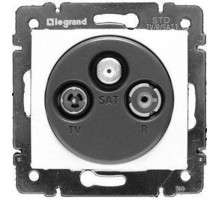 Valena - Розетка TV-RD-SAT-каб.сеть 2400MHz, < 1,5 дБ, белая (инд. упаковка)