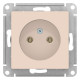 Розетка без заземления без шторок Schneider Electric AtlasDesign ATN000241 Бежевый - ATN000241
