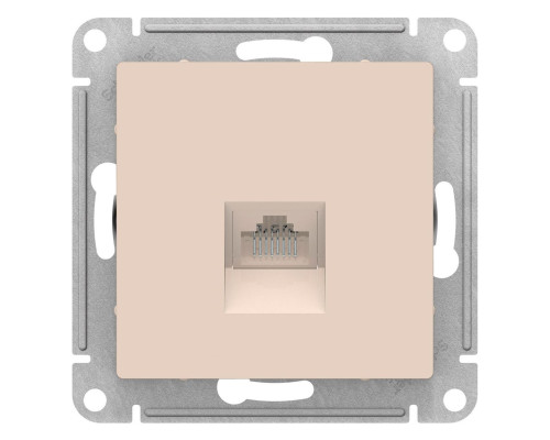 Розетка компьютерная Schneider Electric AtlasDesign ATN000283 Бежевый - ATN000283